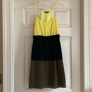 Tri color dress